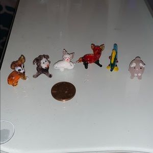 Glass Animal Figurines